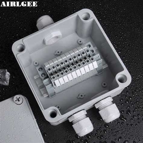 6 switch box junction box|exterior wire junction box.